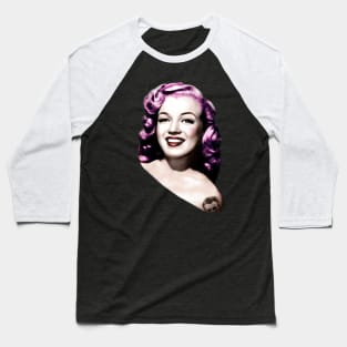 Rockabilly Marilyn Baseball T-Shirt